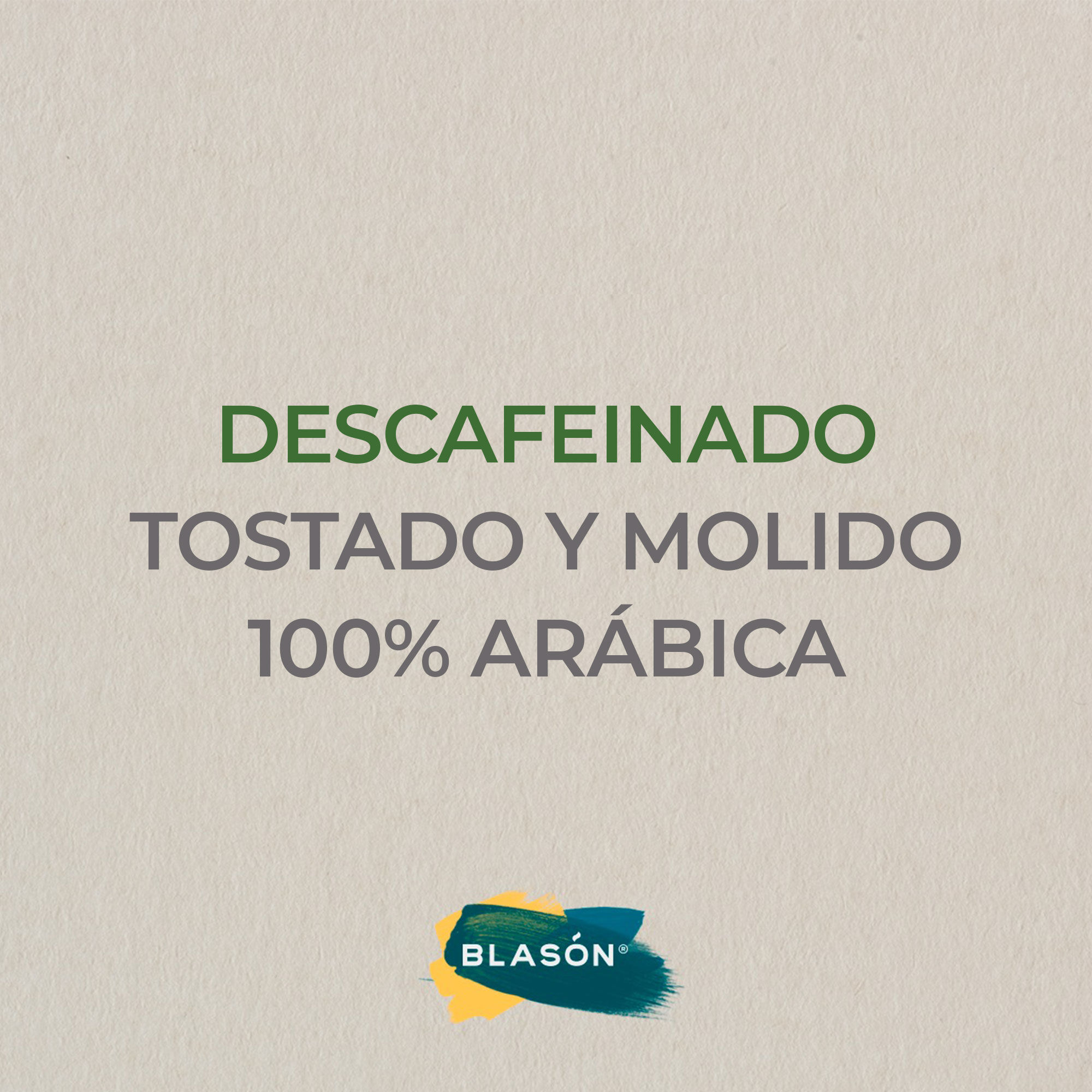 Cafe Descafeinado Blason 400.0 Gr