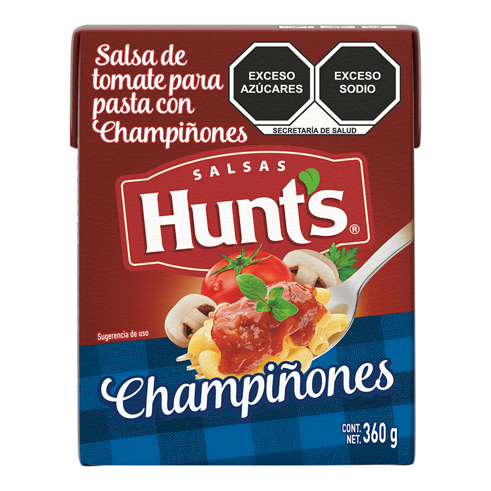 Salsa Champinones Hunts 360.0 Gr