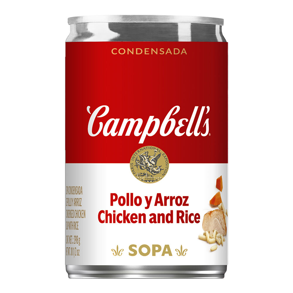 Sopa Pollo Con Arroz Campbells 298.0 Gr
