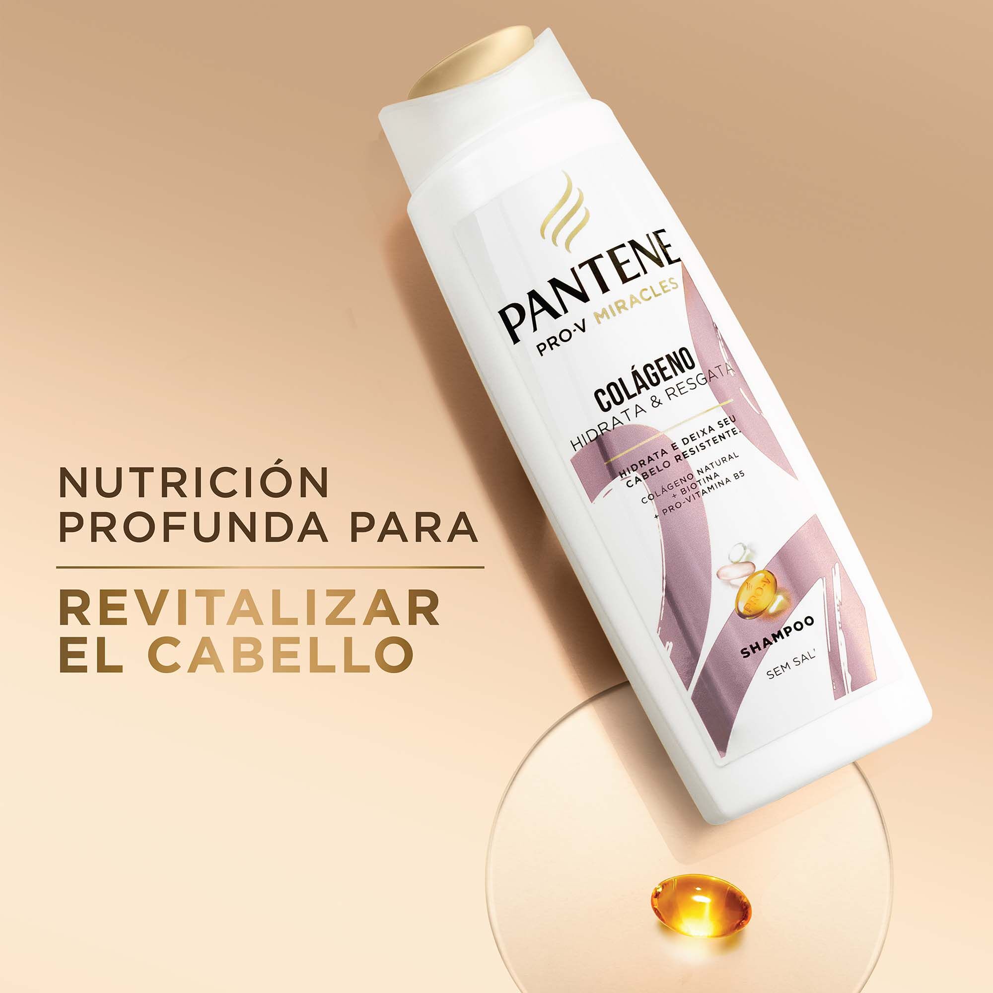 Shampoo Colageno Pantene 510.0 Ml