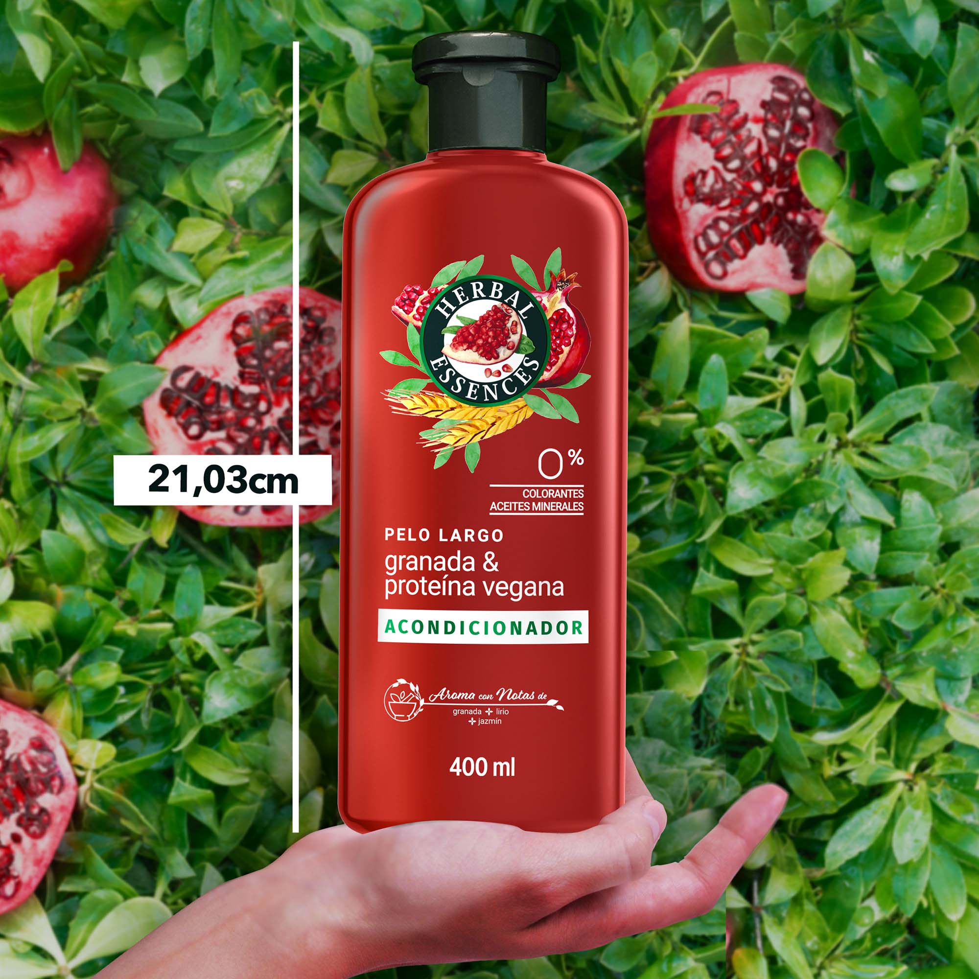 Acondicionador Granada Herbal Essences 400.0 Ml