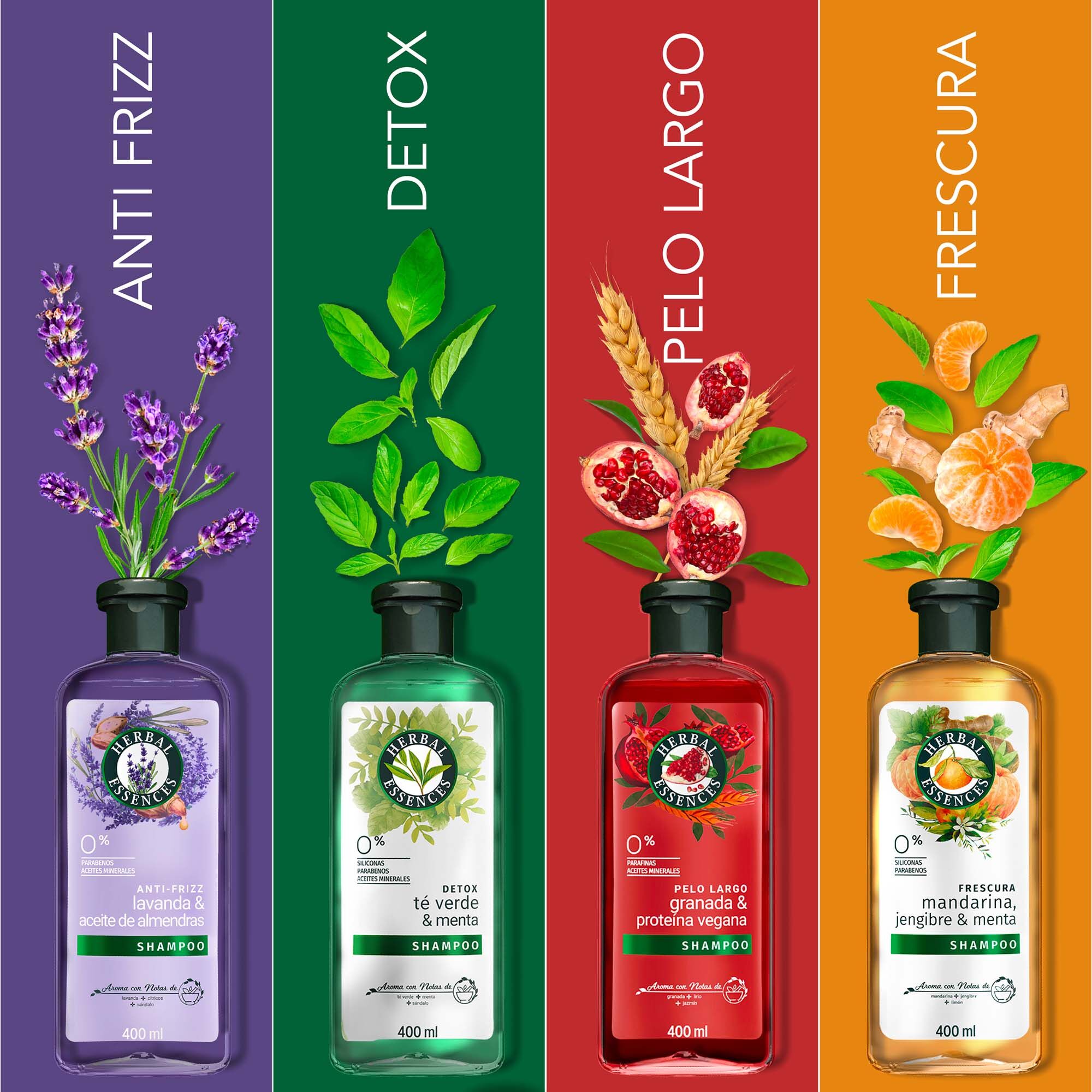 Acondicionador Granada Herbal Essences 400.0 Ml