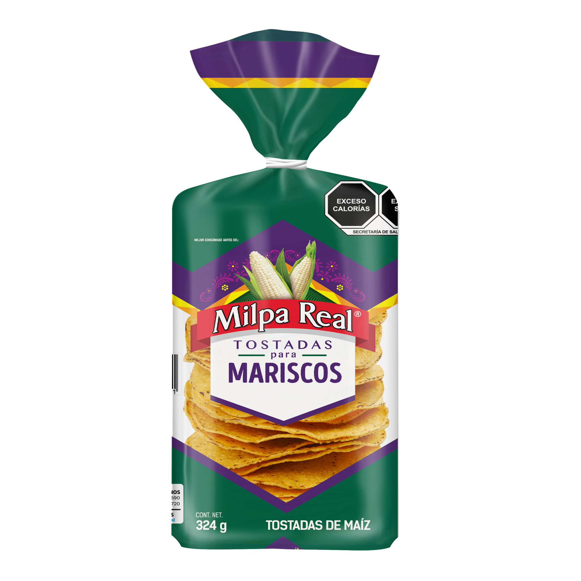 Tostadas Marisqueras Milpa Real 27.0 Pza
