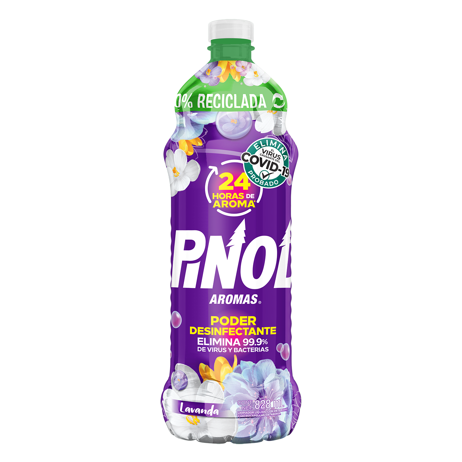 Limpiador Aroma Lavanda Pinol 828.0 Ml