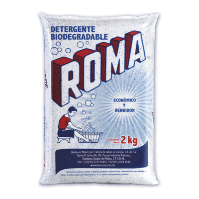 Detergente Polvo Regular Roma 2.0 Kg