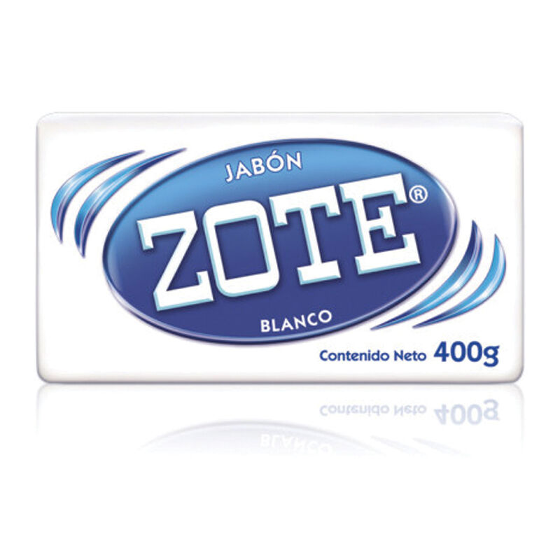 Jabon En Barra Blanco Zote 400 0 Gr