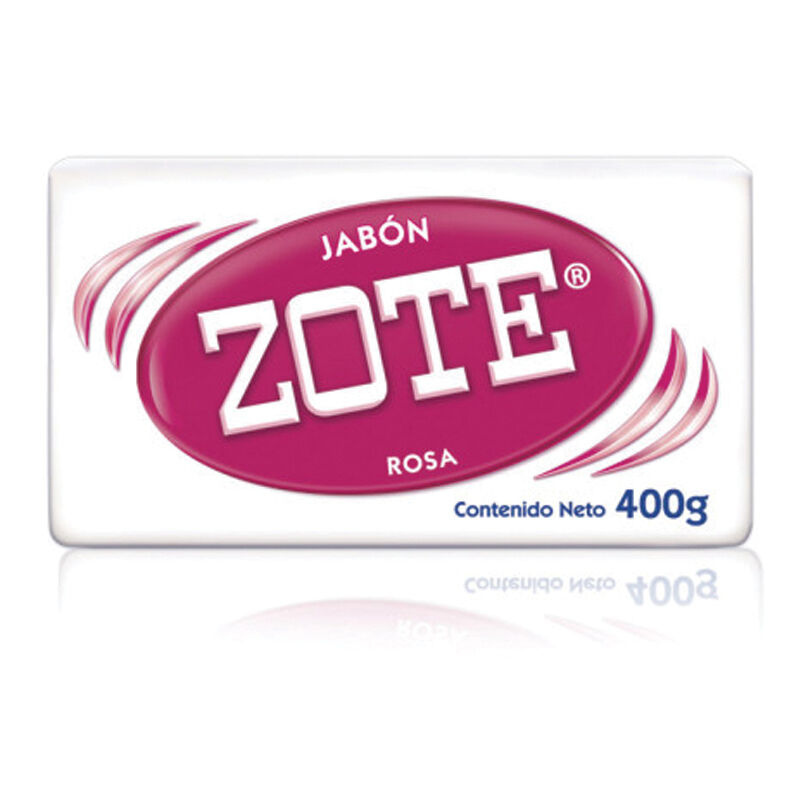 Jabon En Barra Rosa Zote 400.0 Gr