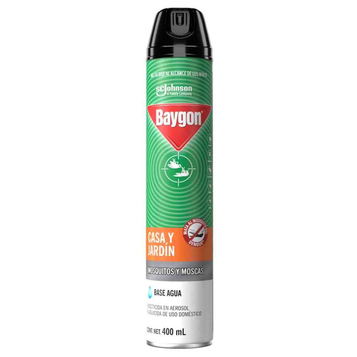 Insecticida Casa Y Jardin Baygon 400 Ml