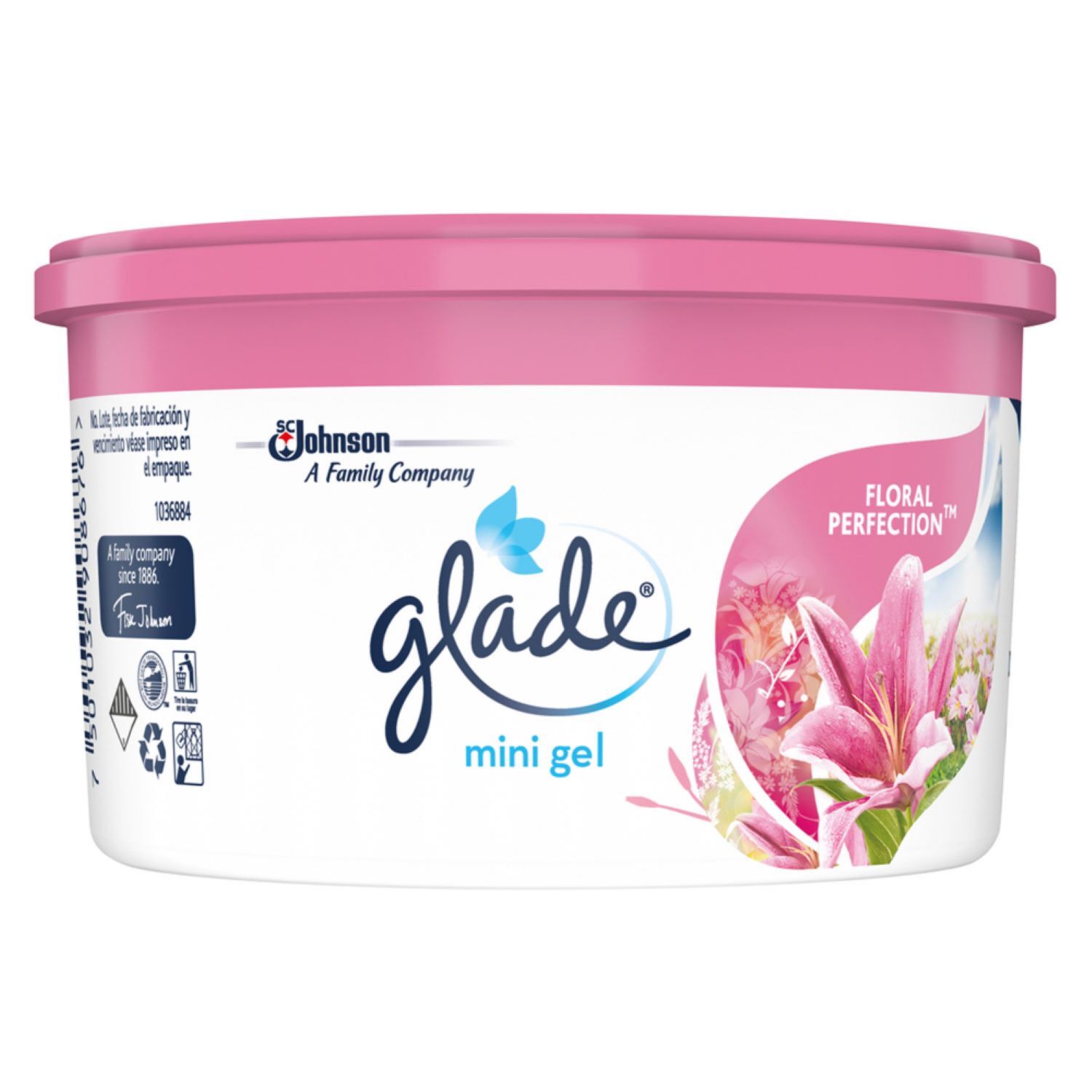 Aromatizante Ambiental Mini Gel Floral Perfection Glade 7