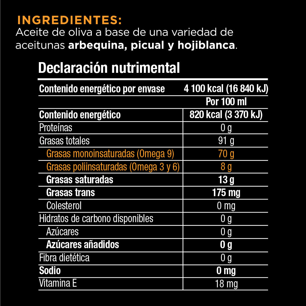 Aceite De Oliva Nutrioli 500.0 Ml