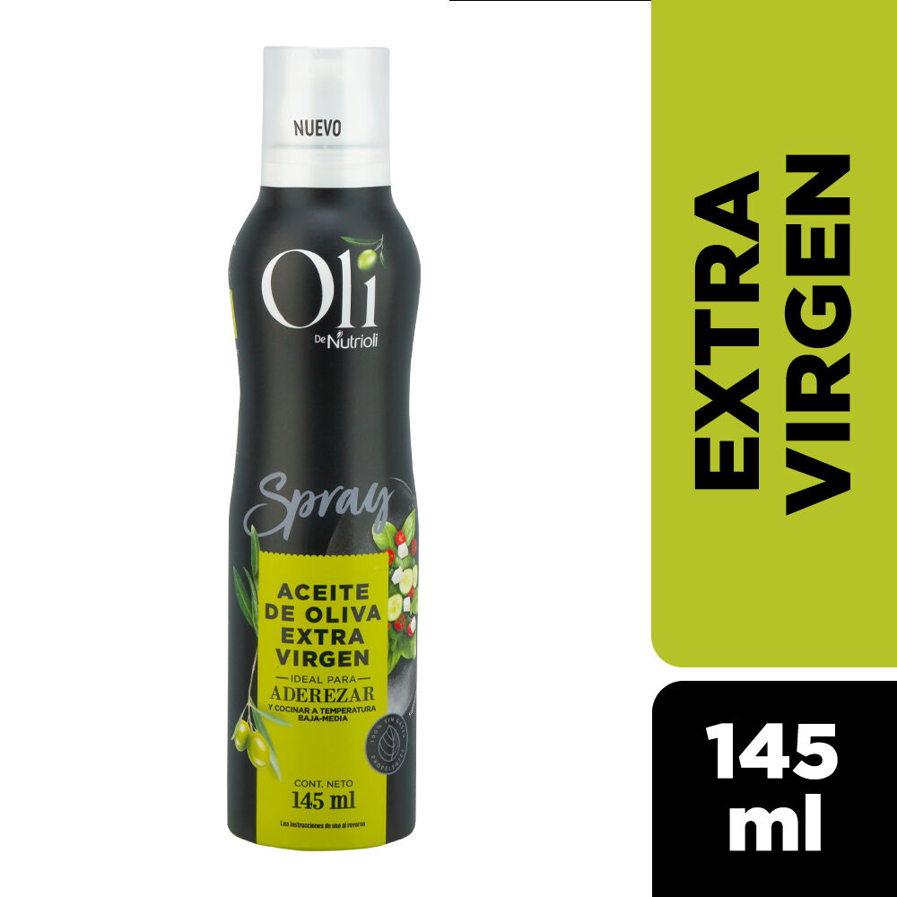 Aceite En Spray De Oliva Extra Virgen Oli Nutrioli 145.0