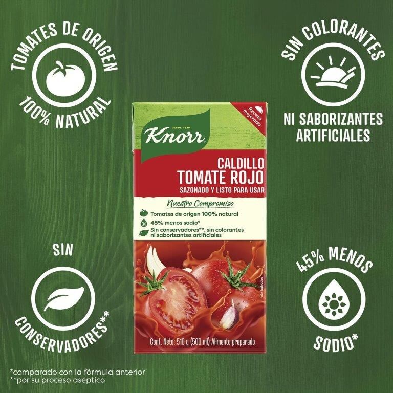 Caldillo Tomate Knorr 500 Ml