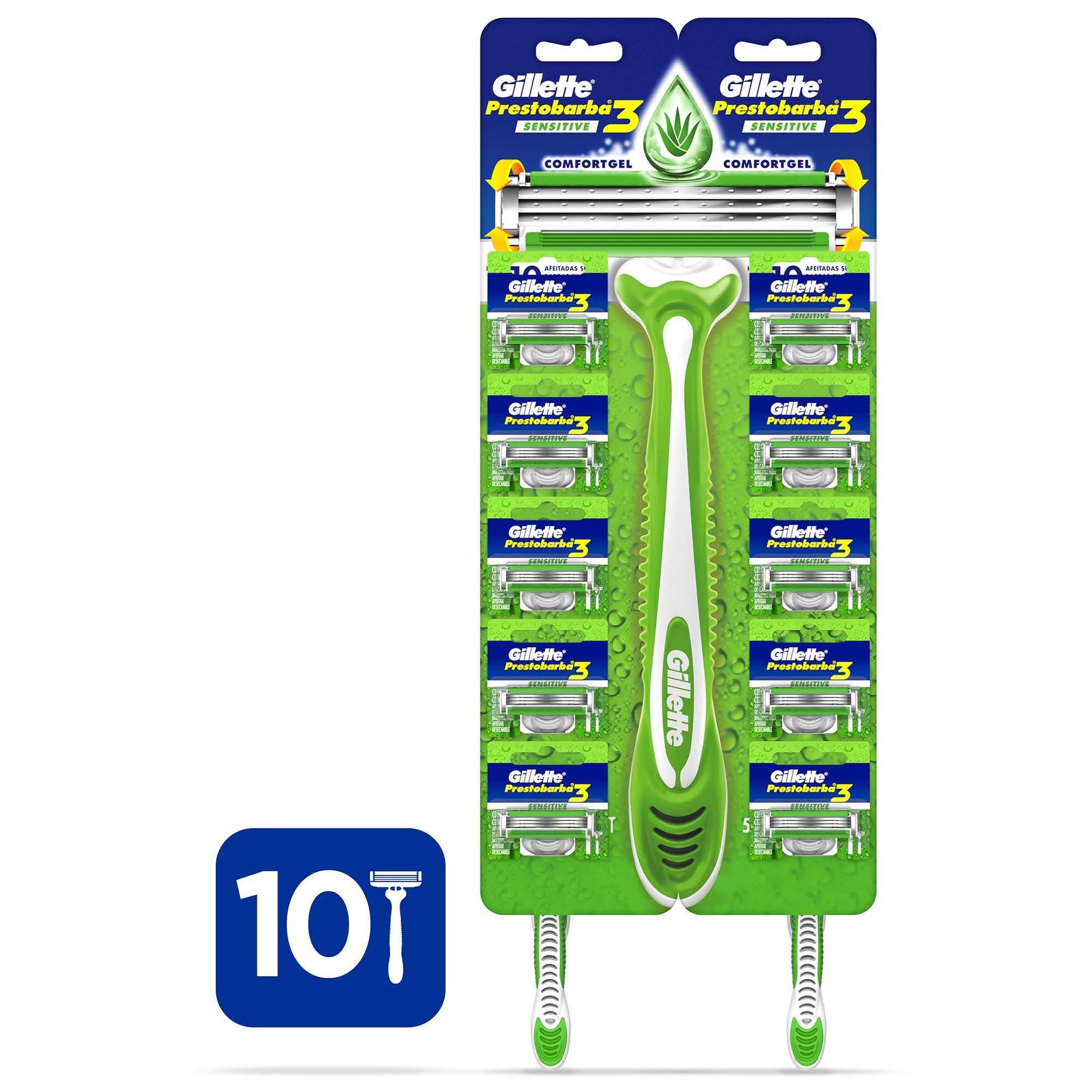 Maquina Desechable Sensecare Gillette 1.0 Pza