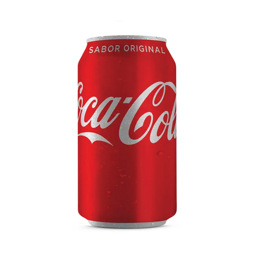 Soda Lata Cola Regular Coca Cola 355.0 Ml