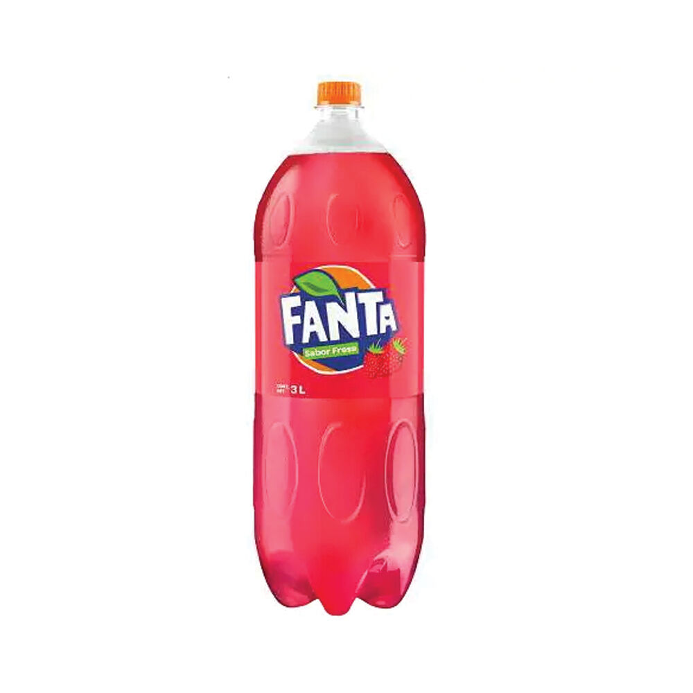 Soda Fresa Fanta 3.0 Lt