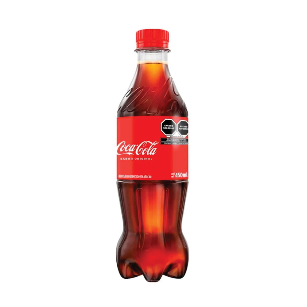 Soda Cola Regular Coca Cola 450.0 Ml