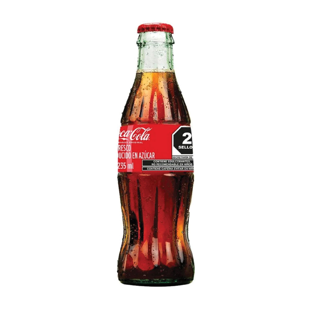 Soda Cola Regular Coca Cola 235.0 Ml