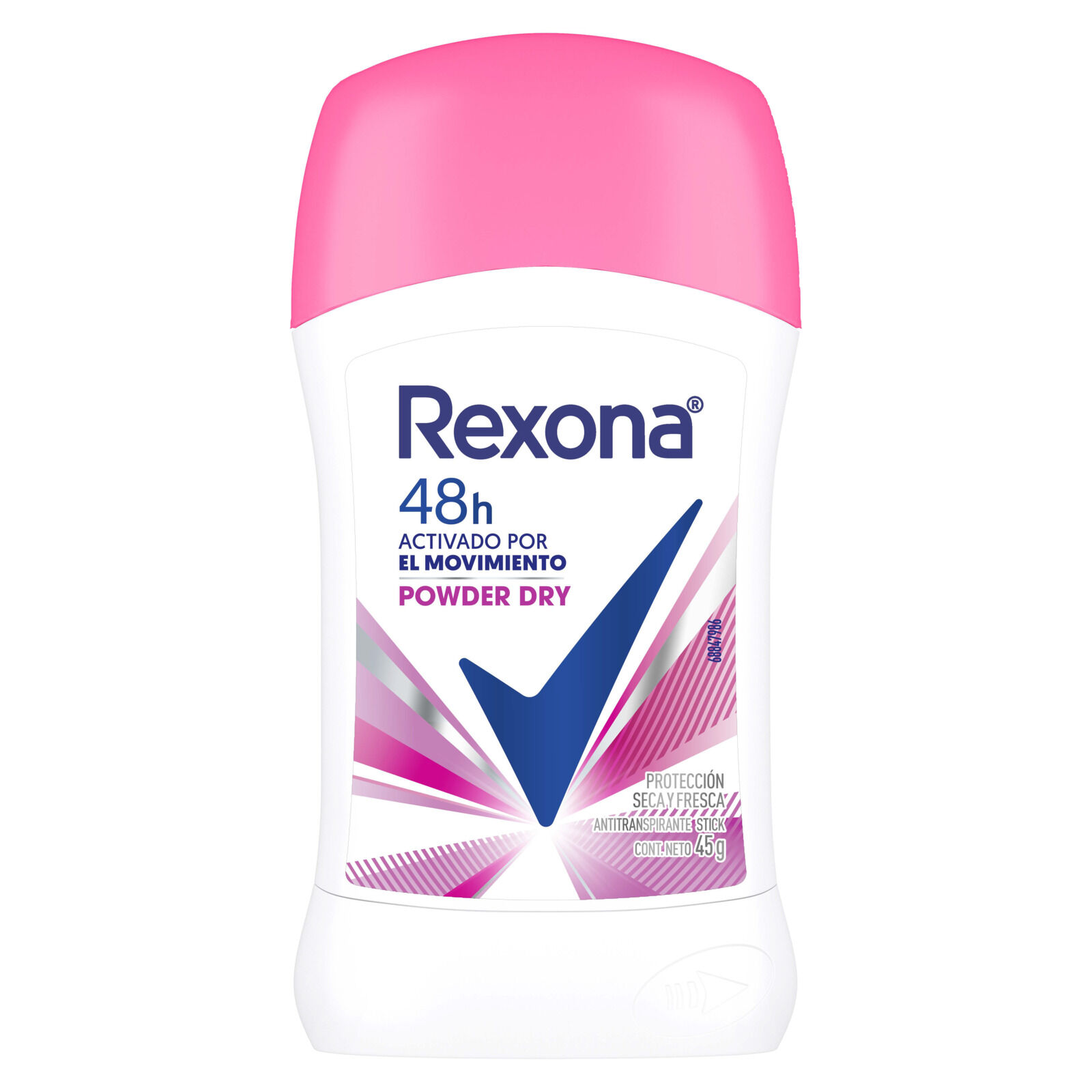 Desodorante Stick Powder Dry Rexona 45.0 Gr