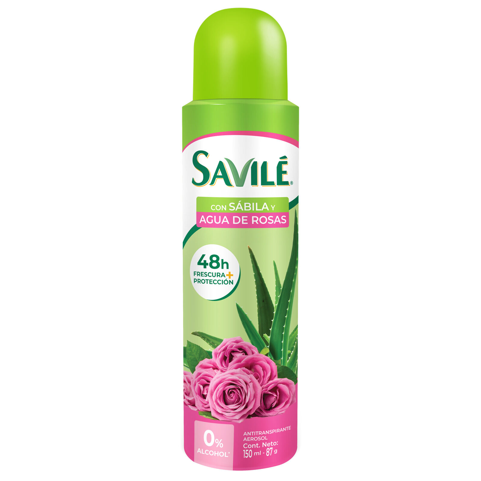 Deo Aerosol Ap Agua De Rosas Savile 150.0 Ml