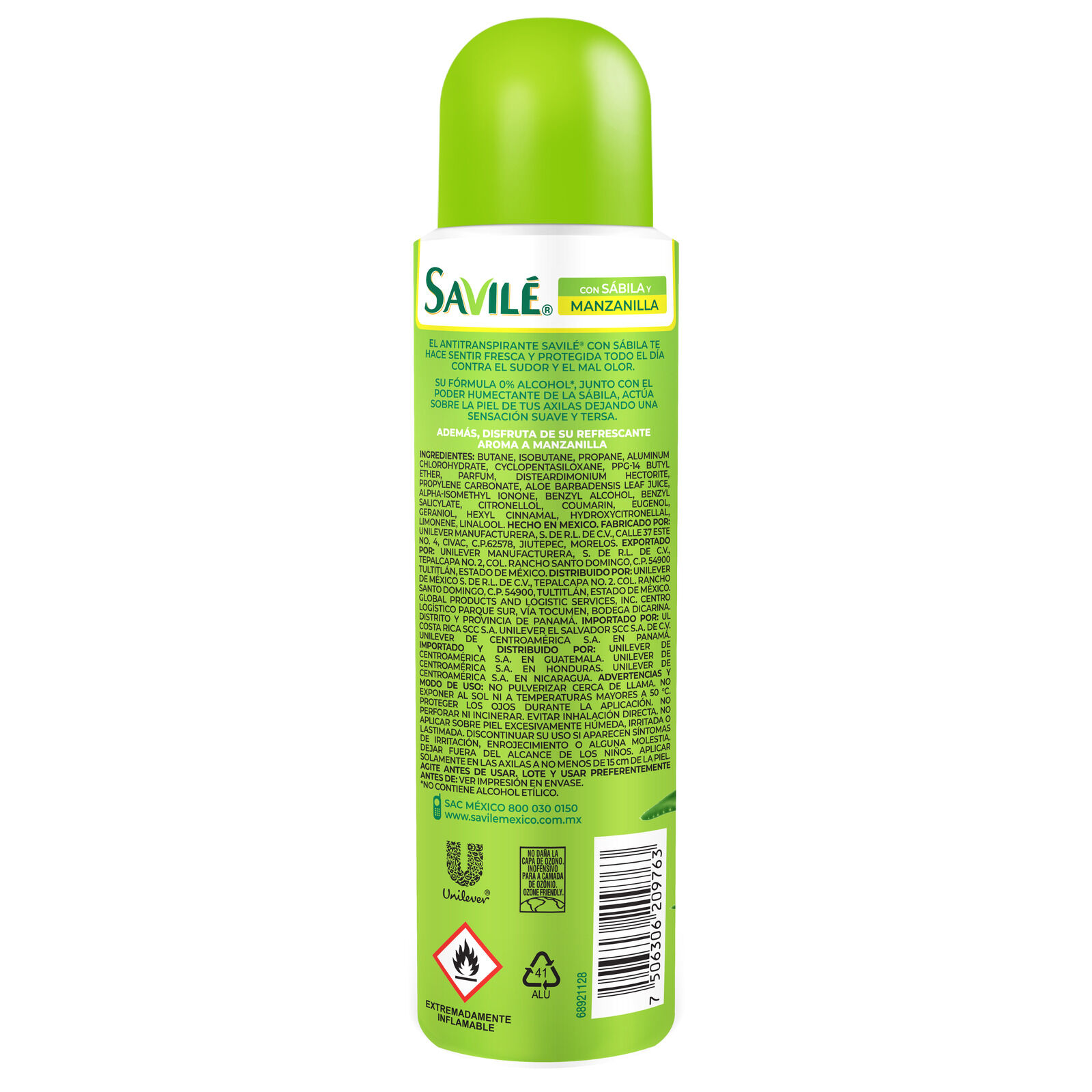 Deo Aerosol Ap Manzanilla Savile 150.0 Ml