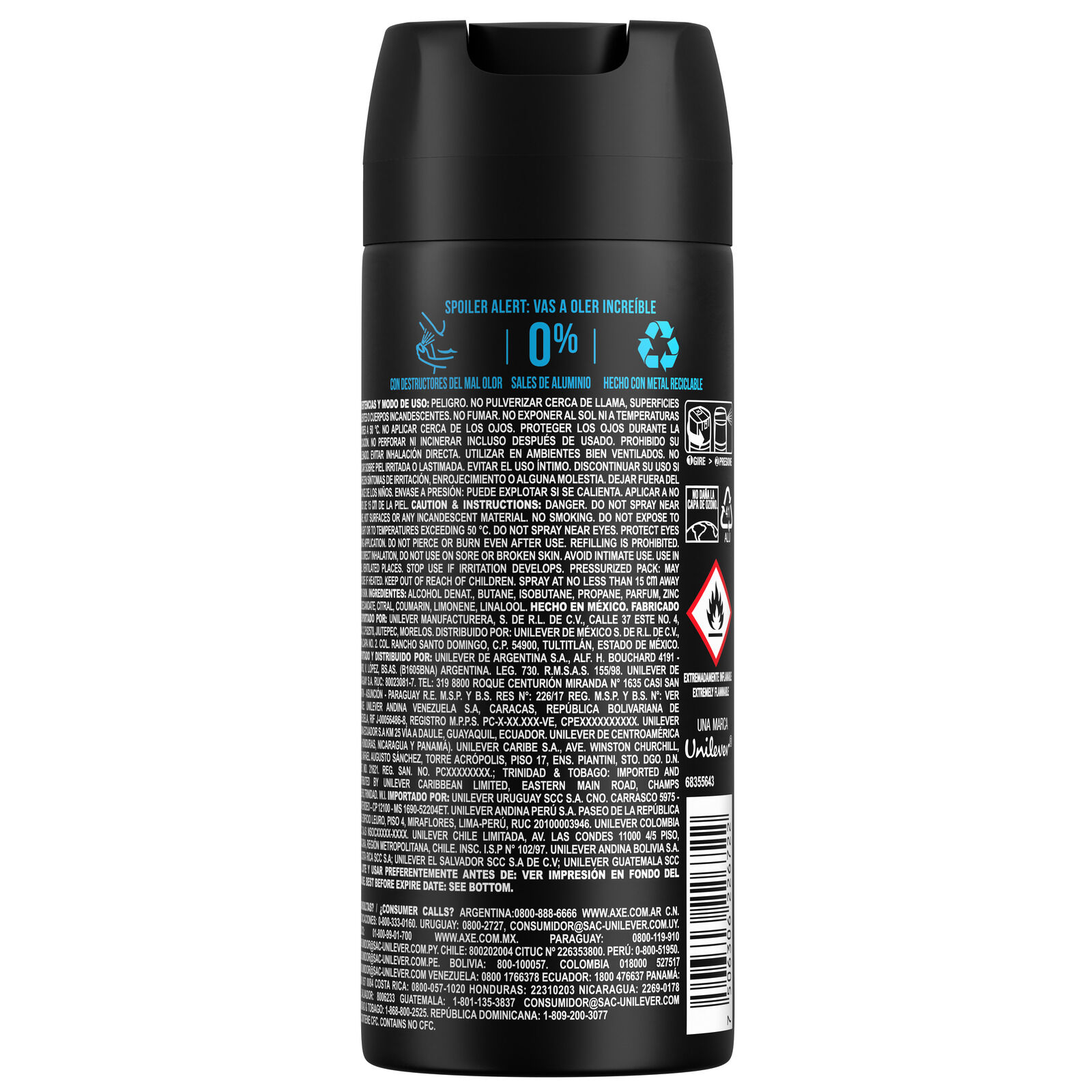 Deo Aerosol Bs Young Axe 96.0 Gr