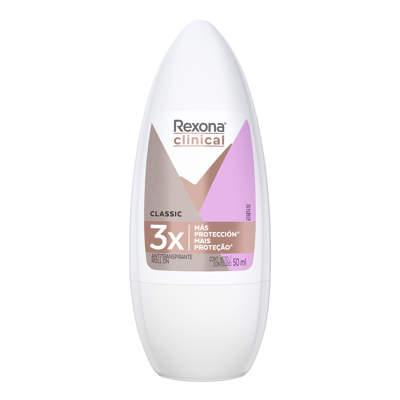 Deo Roll On Clinical Classic Rexona 50.0 Ml