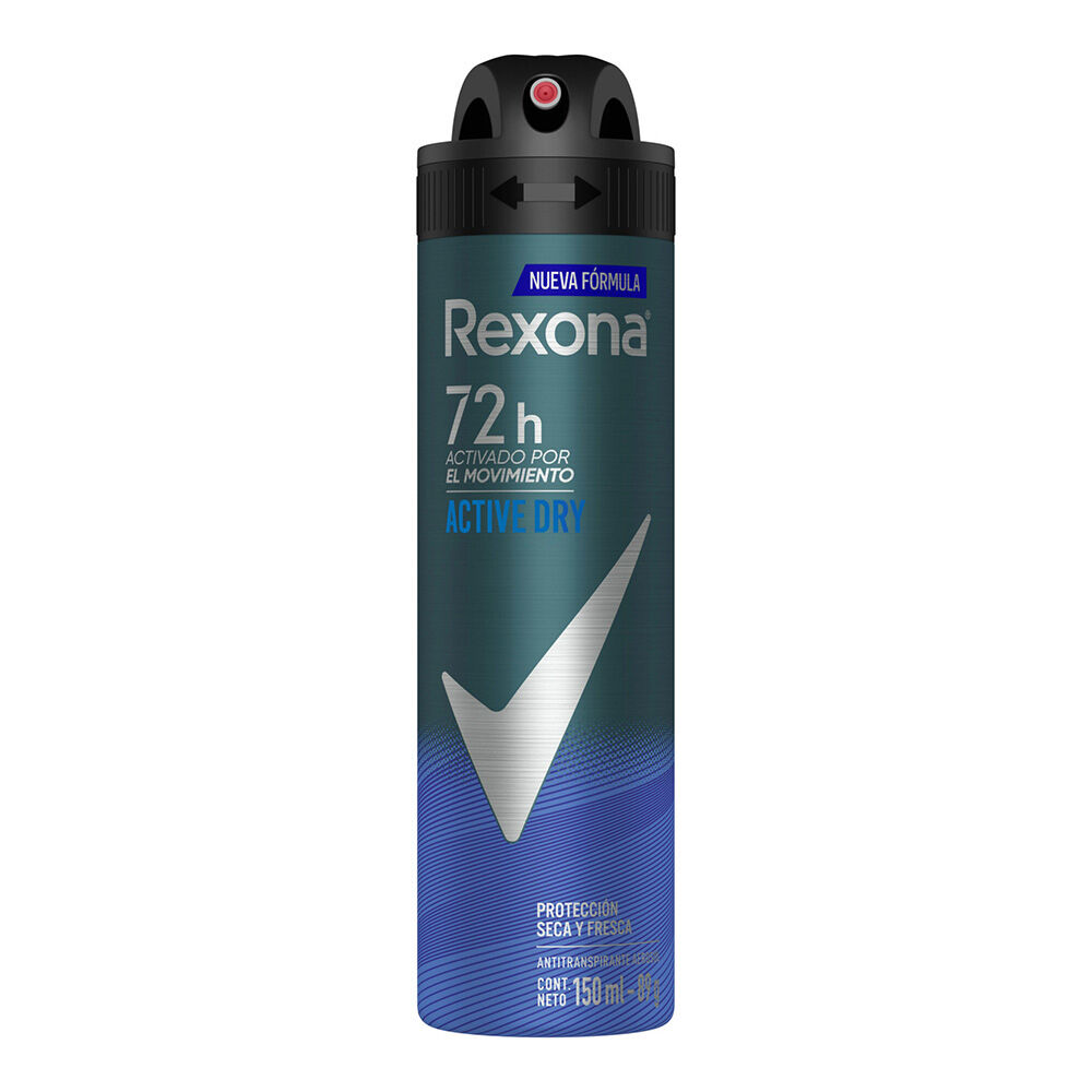 Deo Aerosol Active Men Rexona 90.0 Gr