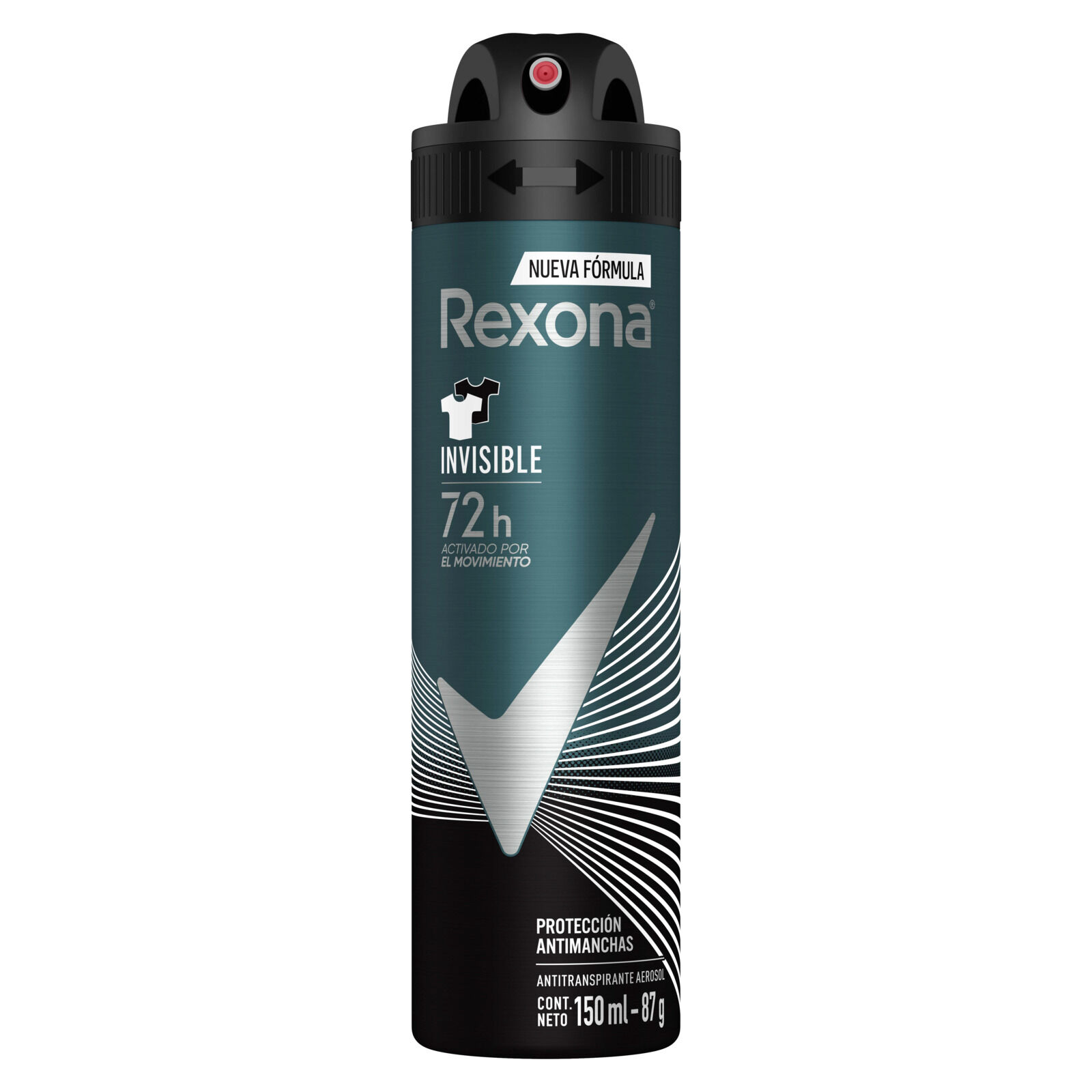 Desodorante Aerosol Invisible Rexona 90.0 Gr