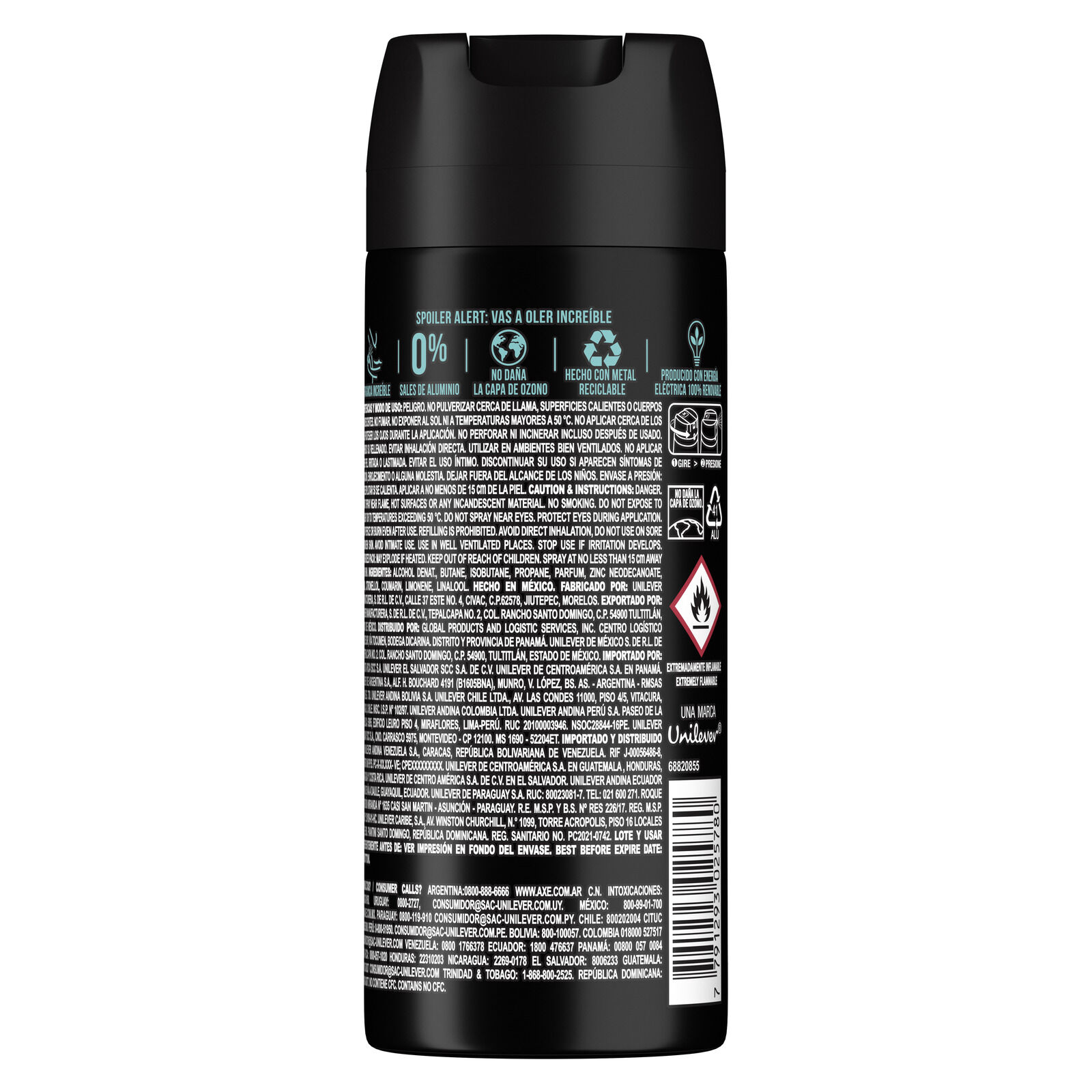 Deo Aerosol Apollo Axe 96.0 Gr