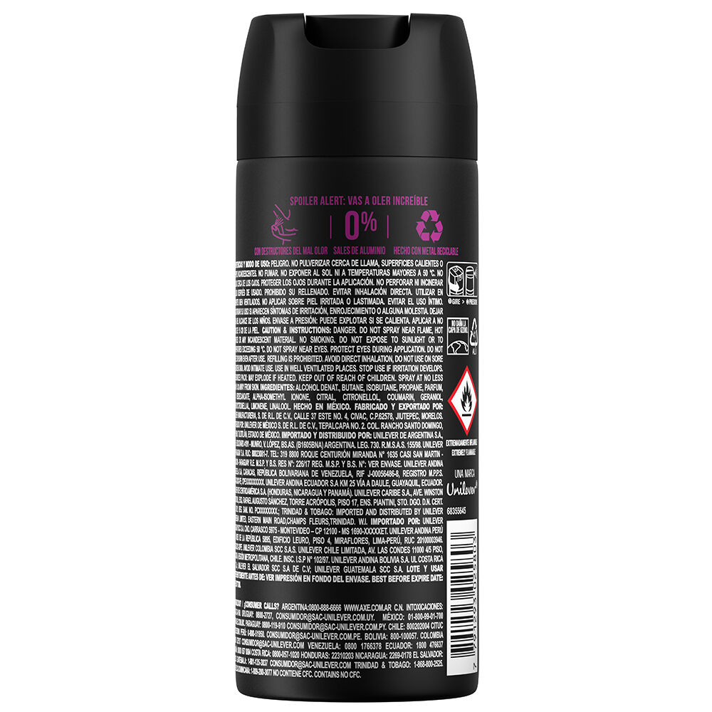 Deo Aerosol Excite Axe 96.0 Gr