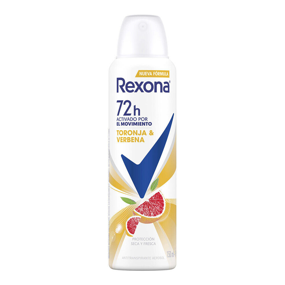 Deo Aerosol Pomelo & Verbena Rexona 90.0 Gr