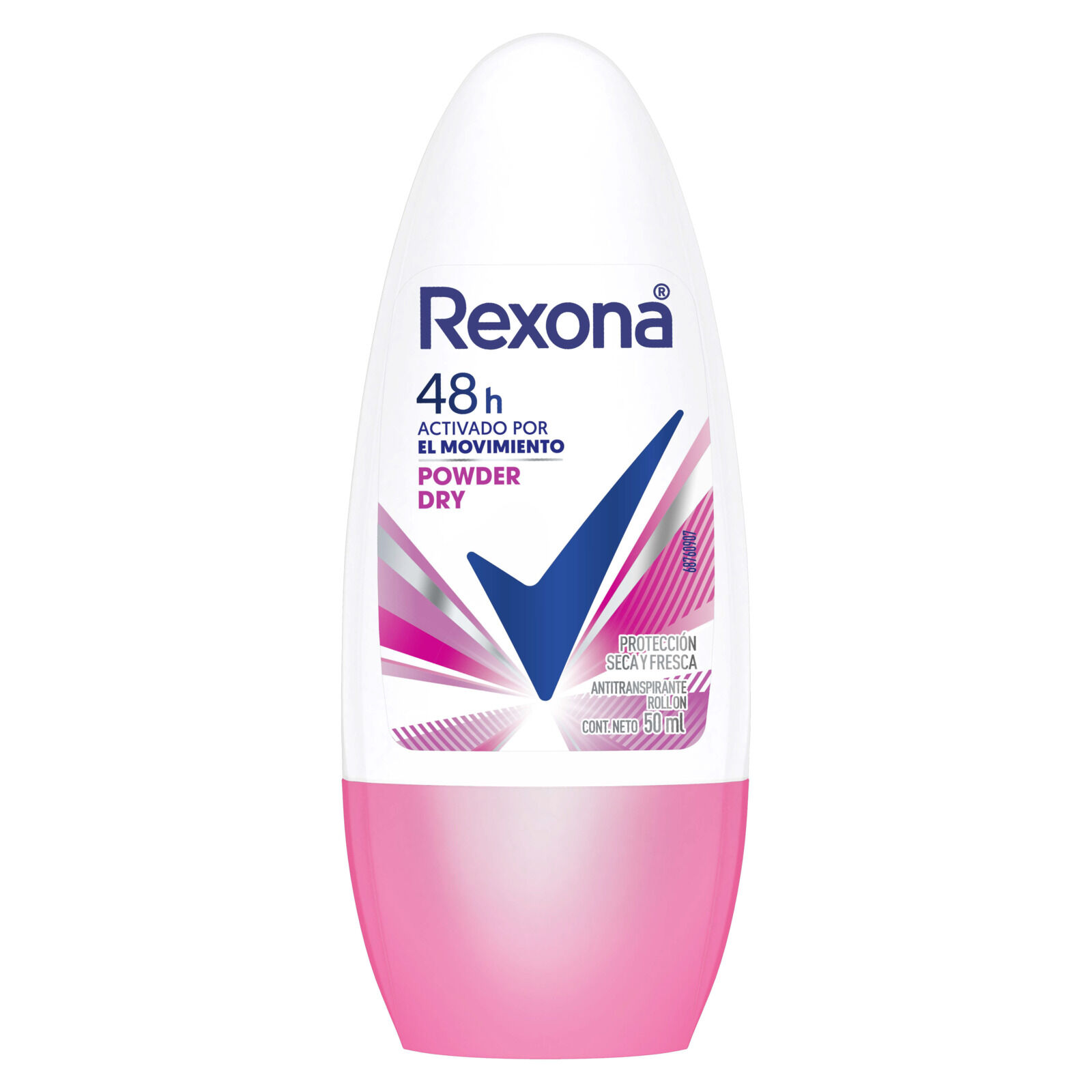 Desodorante Roll On Powder Rexona 50.0 Ml