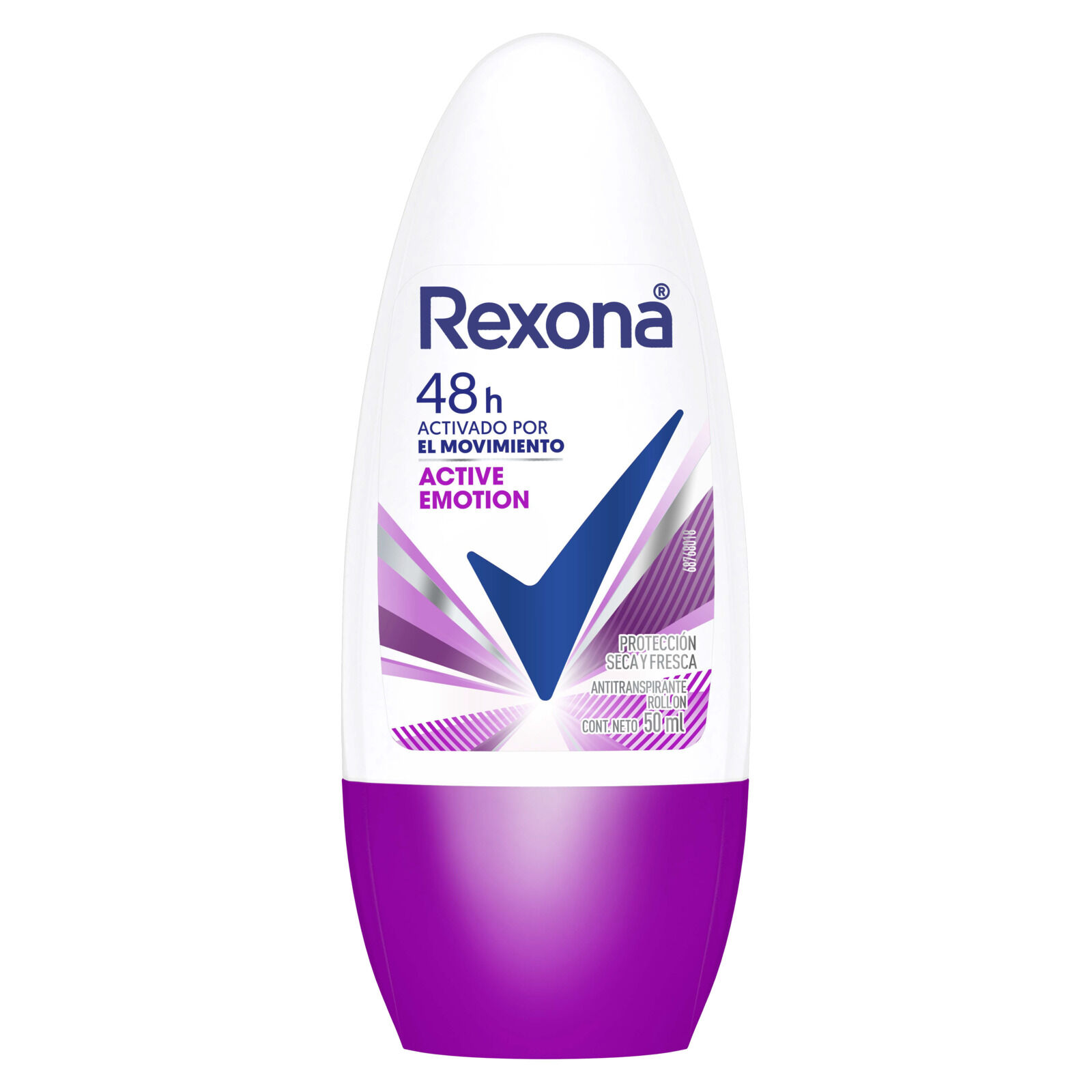 Desodorante Roll On Active Rexona 50.0 Ml