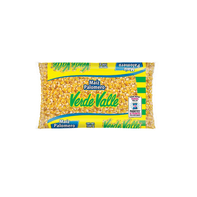Maiz Palomero Verde Valle 500.0 Gr