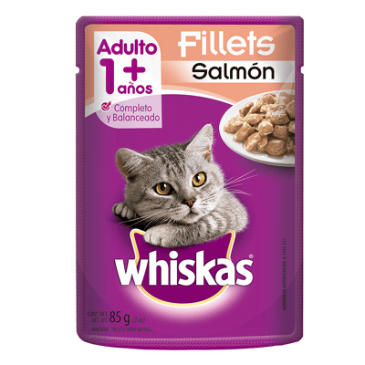 Whiskas Adulto Pouch Salmon 85 G