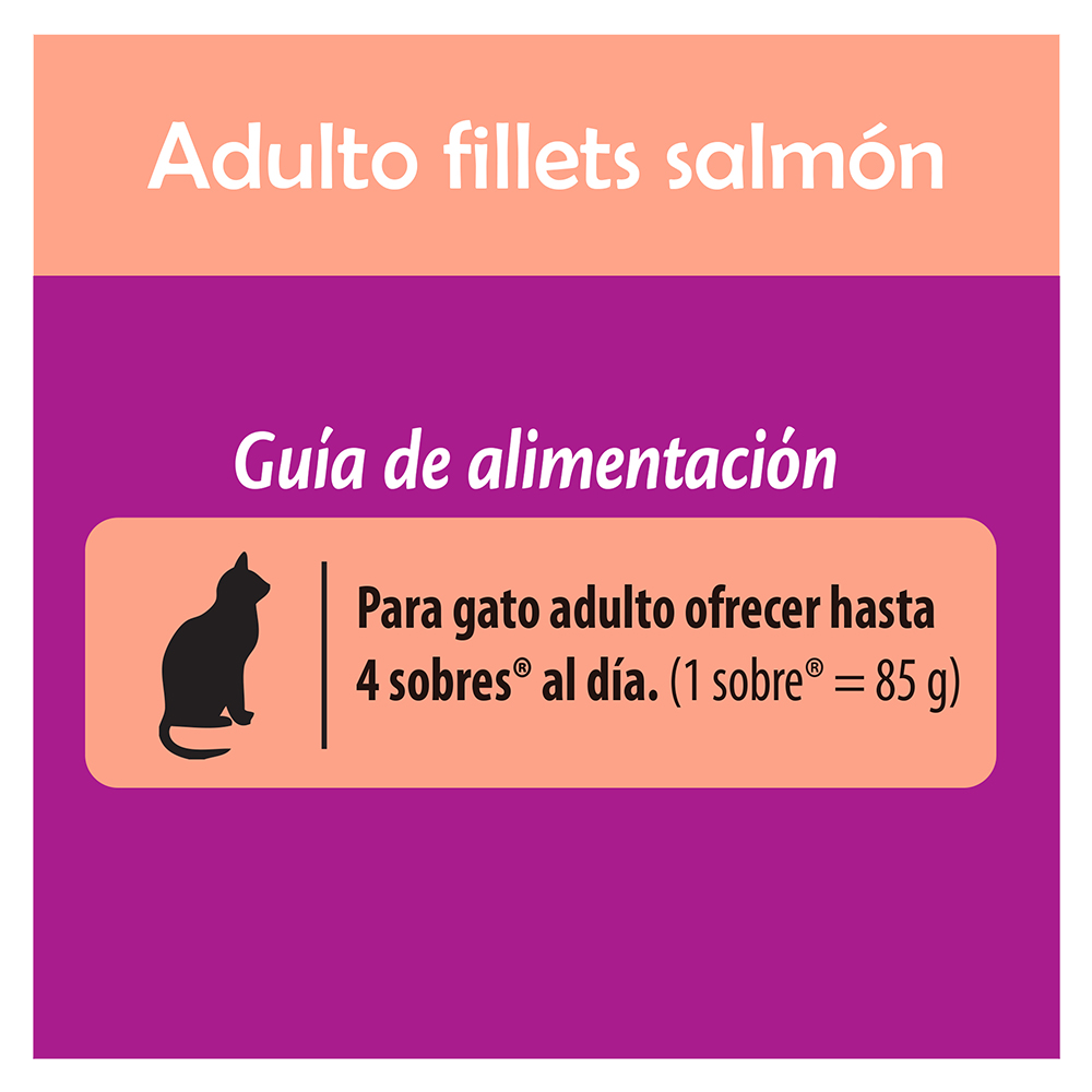 Comida Gato Salmon Whiskas 85.0 Gr