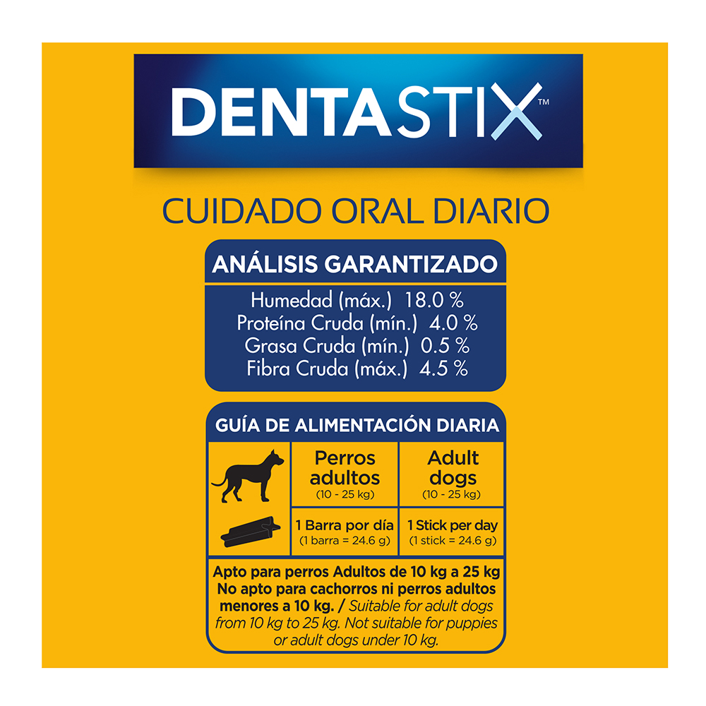 Botana Dentastix Raza Med Y Gde Pedigree 3.0 Pza