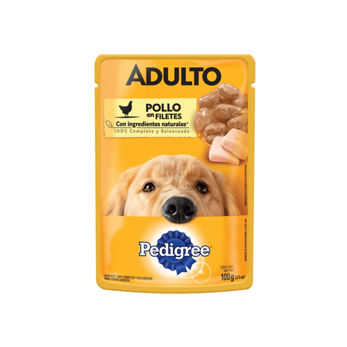 Comida Perro Panc Pollo Paouch Pedigree 100 0 Gr
