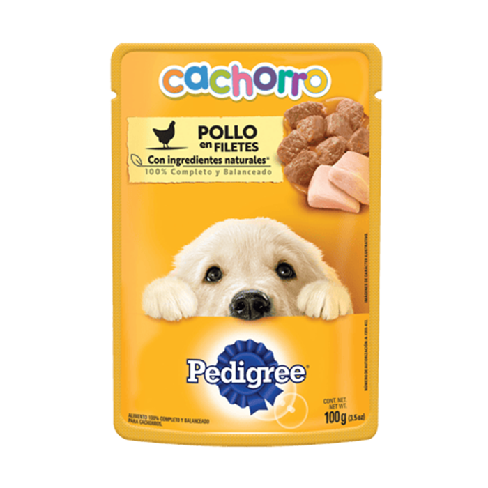 Comida Perro Puppy Pouch Pollo Pedigree 100 0 Gr
