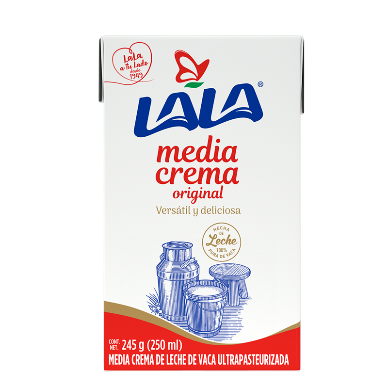 Media Crema Lala 250.0 Ml