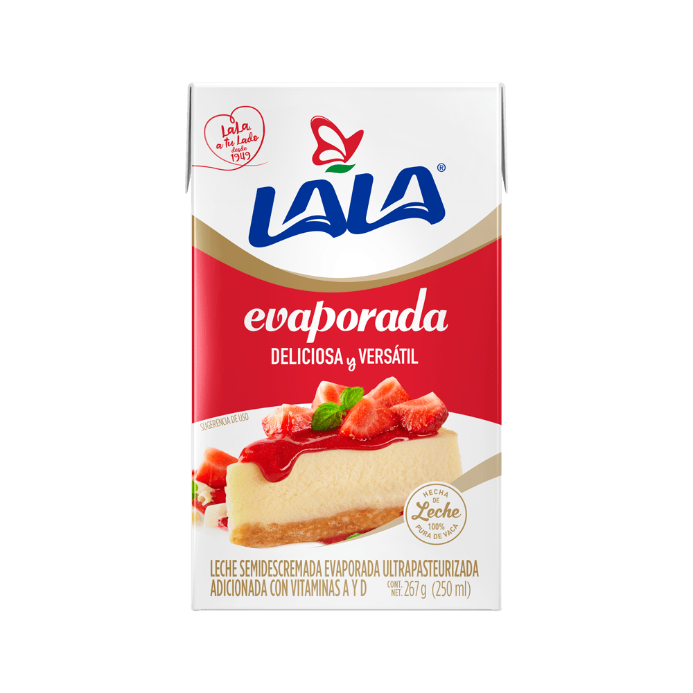 Uht Evaporada Lala 250.0 Ml