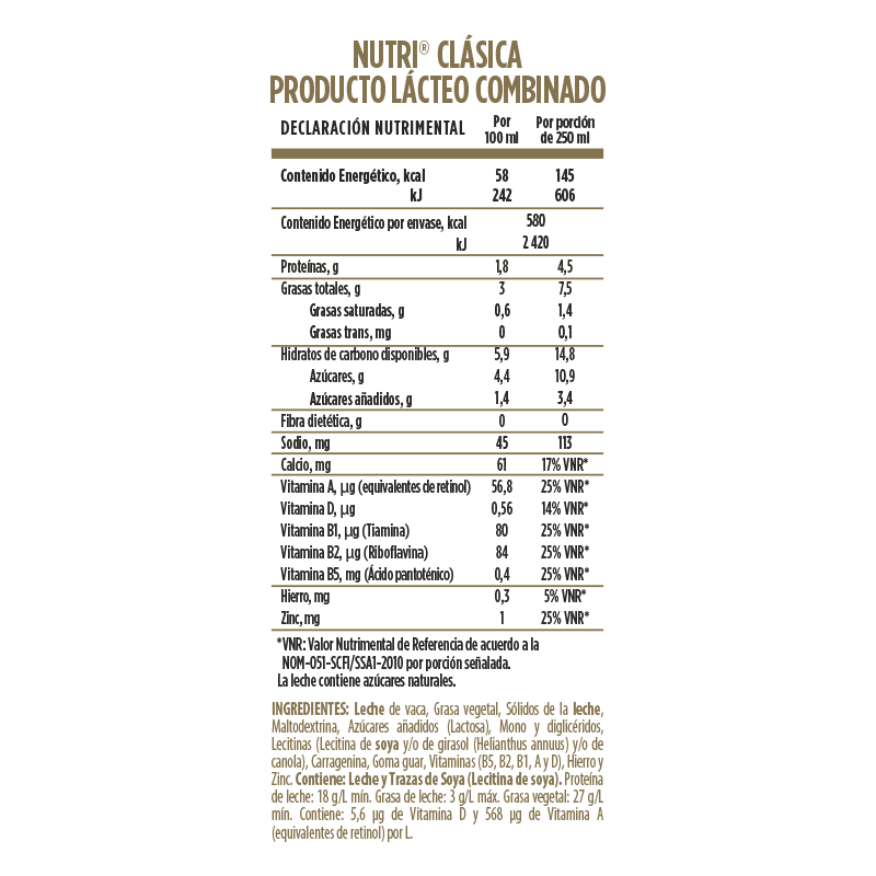 Producto Lacteo Nutrileche 1.0 Lt