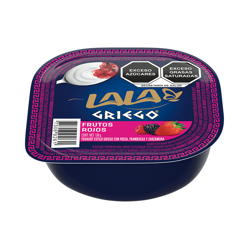 Yoghurt Griego Frutos Rojos Lala 120.0 Gr
