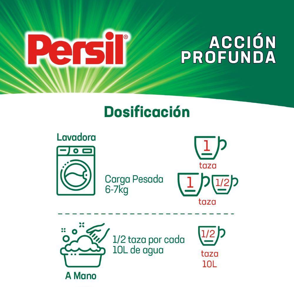 Detergente Polvo Regular Persil 900.0 Gr