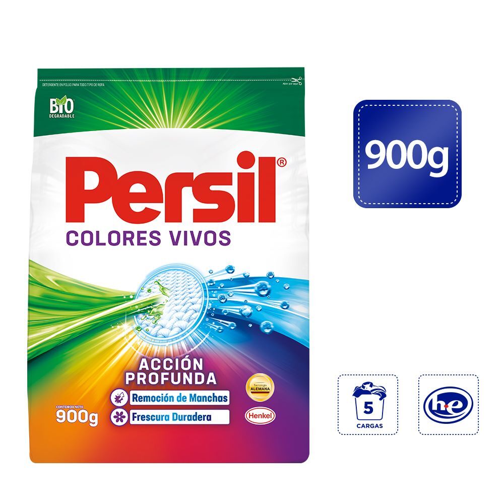 Detergente Polvo Color Persil 900.0 Gr