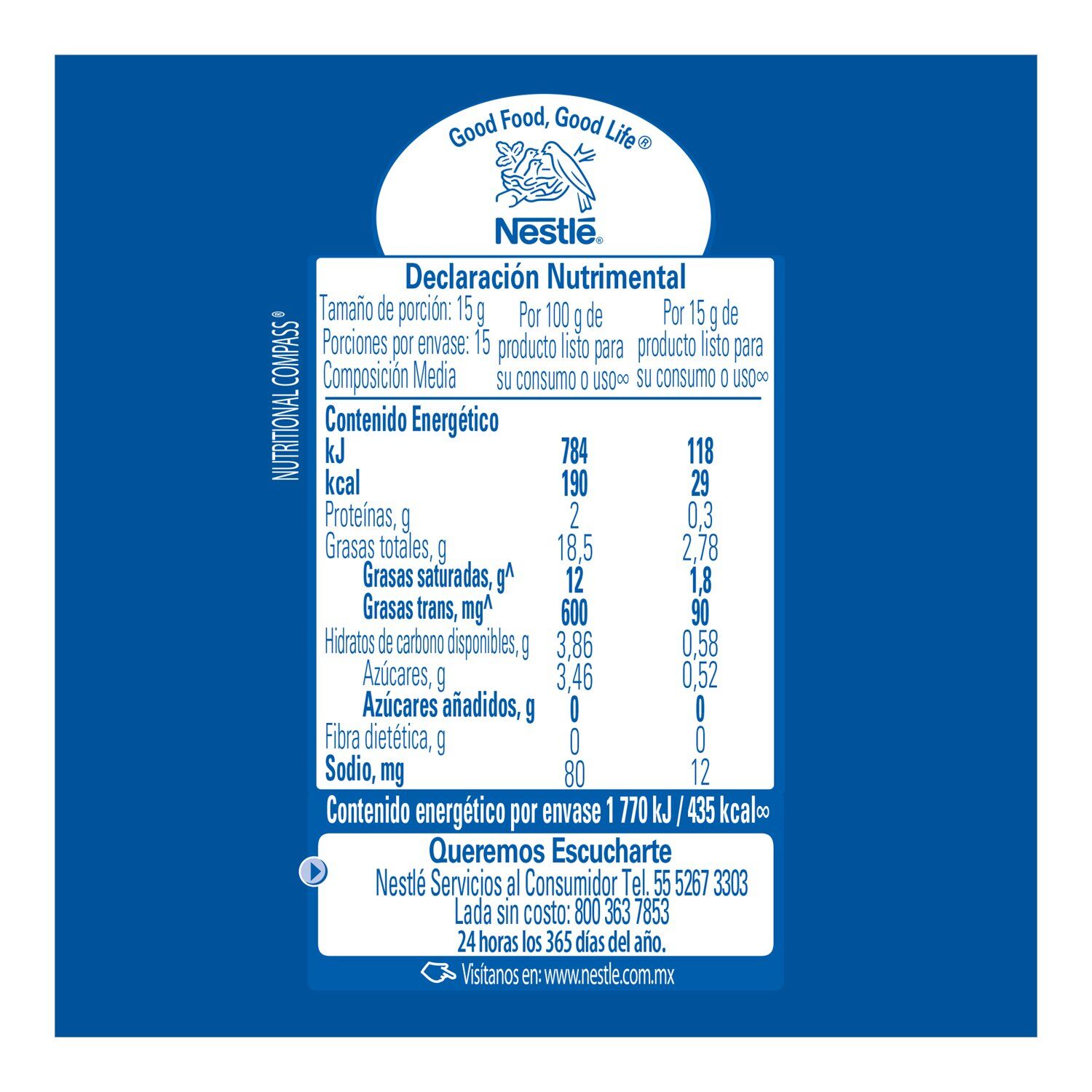 Media Crema Nestle 225.0 Gr