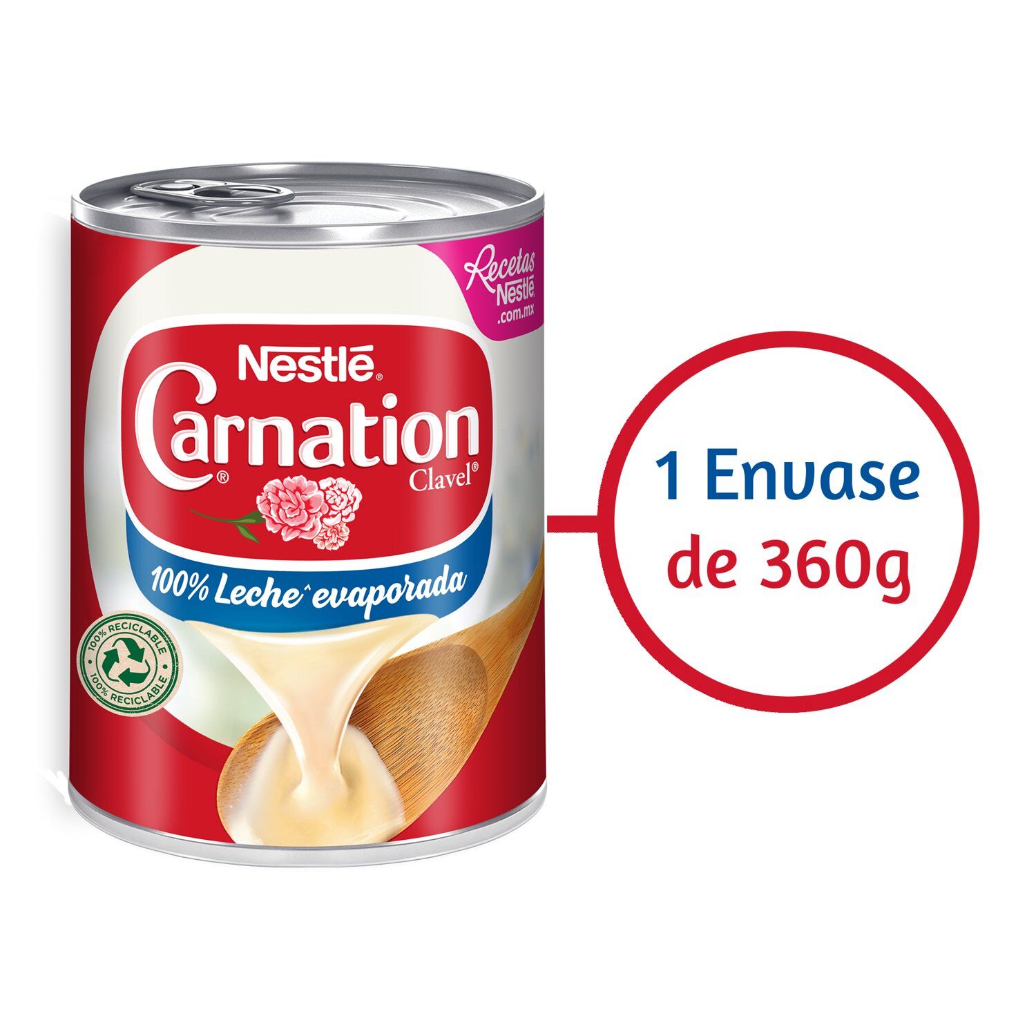 Leche Evaporada Carnation 360.0 Gr