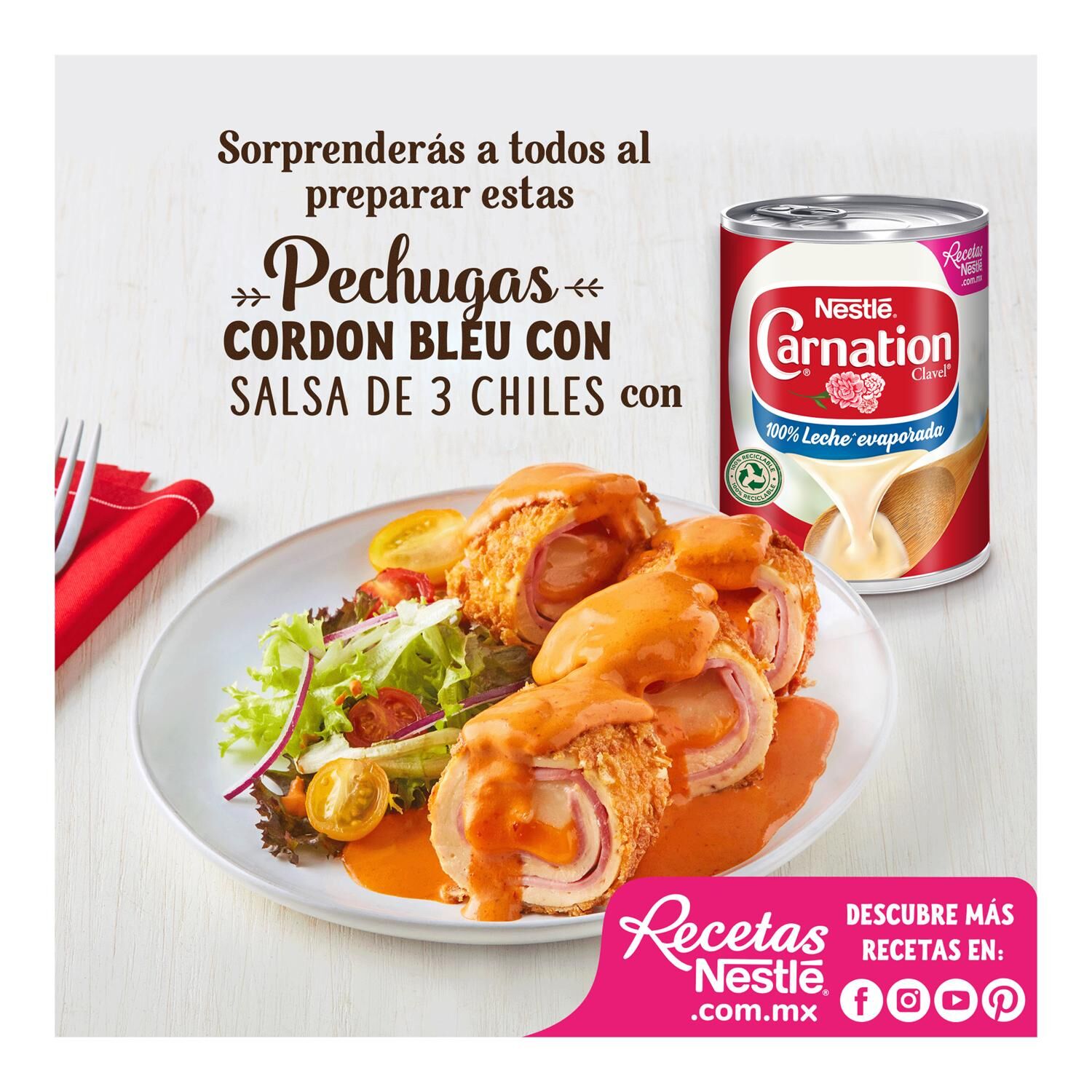 Leche Evaporada Carnation 360.0 Gr
