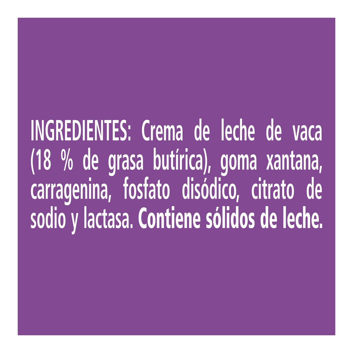 Media Crema Deslactosada Nestle 190.0 Gr