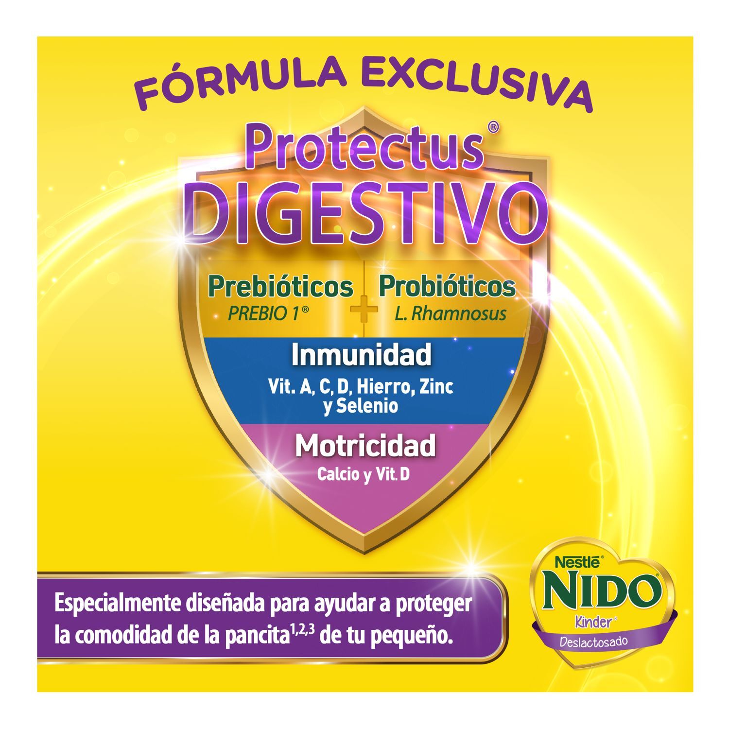 Alimento Lacteo Kinder Deslactosado Nido 1.5 Kg